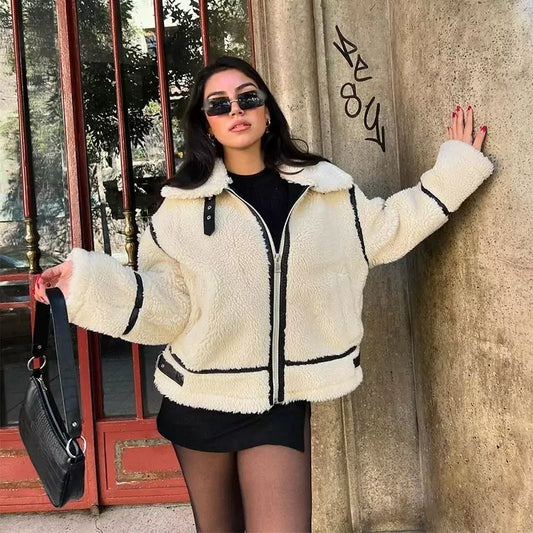 Kael | Women’s Bold Buckle Jacket with Contemporary Fit