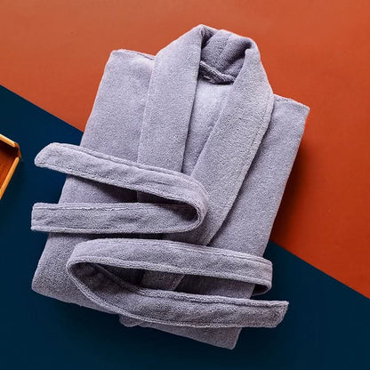 NordPlush Men’s Fleece Robe | Full-Length Winter Warmth with Ultra-Soft Comfort