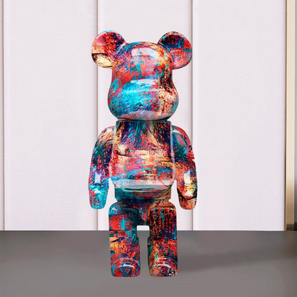 Resin Graffiti Art Sculpture | Urban Decor Accent