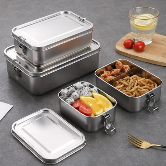 Leak-Proof Stainless Bento | Dishwasher Safe, 800 ml