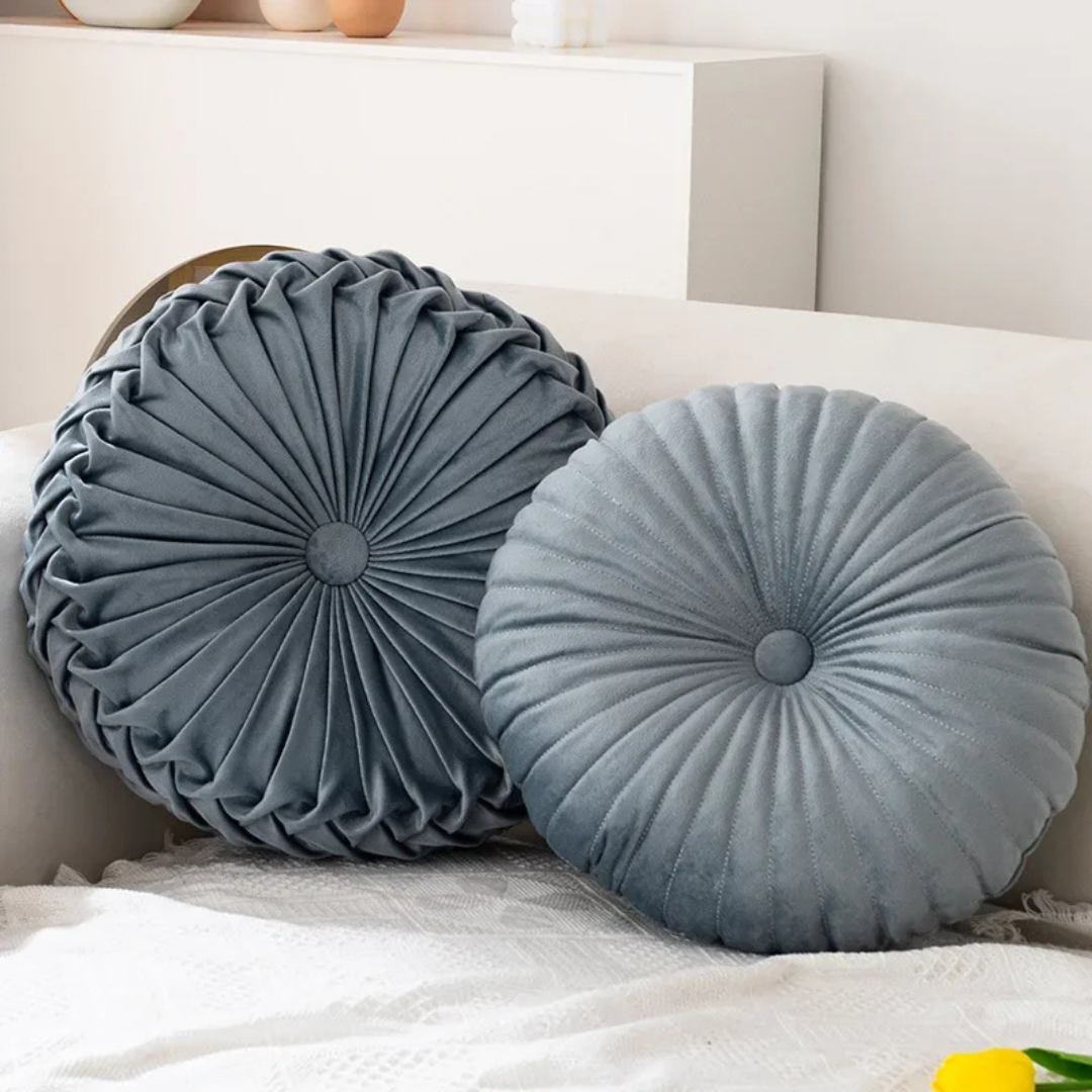 CozyCloud Accent | VelvetNest Plush Pillow with Secret Zip
