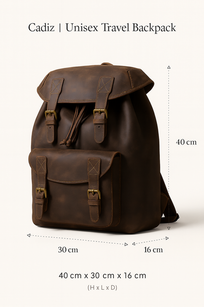 Cadiz | Unisex Travel Backpack