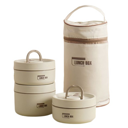 Durable Meal Bento | Insulated Bento Box with Portable Carry Case