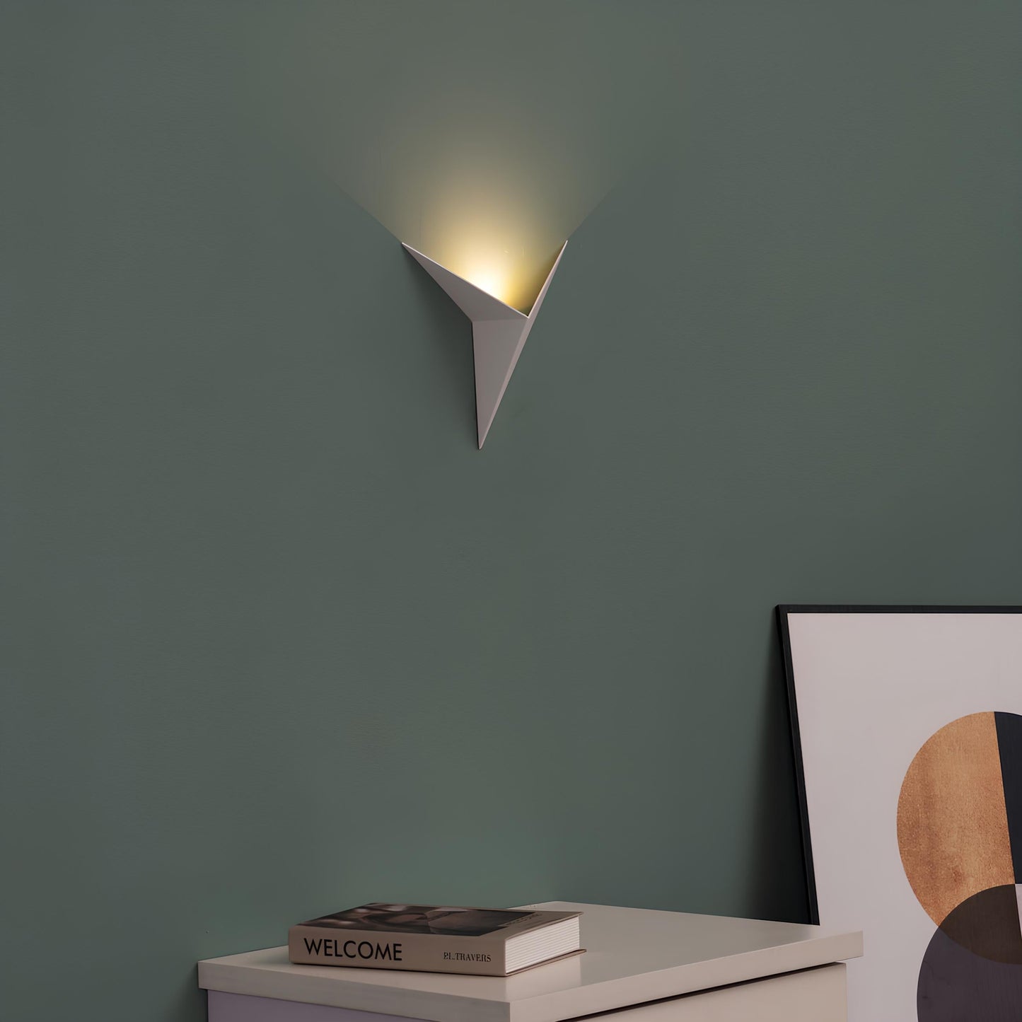 Minimalist Triangle Accent | NovaTri LED Wall Light