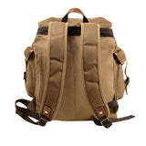 Hudson | Vintage Leather Travel Backpack with Laptop Sleeve-5