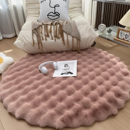 CloudNest Fleece Rug | Anti-Slip Softness