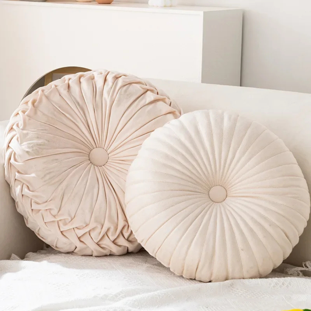 CozyCloud Accent | VelvetNest Plush Pillow with Secret Zip