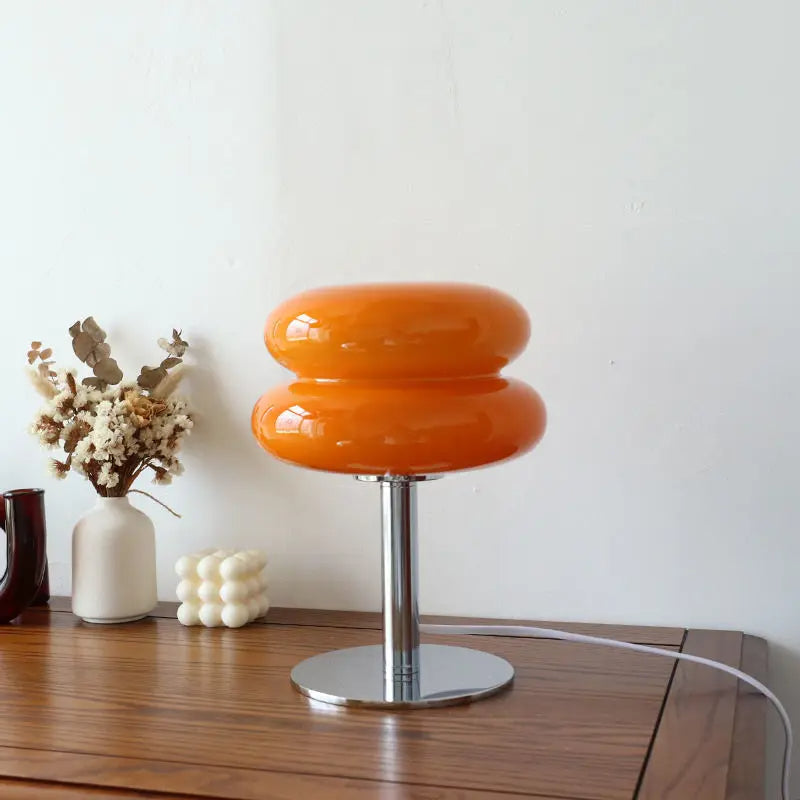 Luminova Forma | Sculpted Glow LED Art Deco Table Lamp