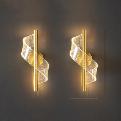 Candelabra-Style Sconce | StellarGlass LED Wall Lamp