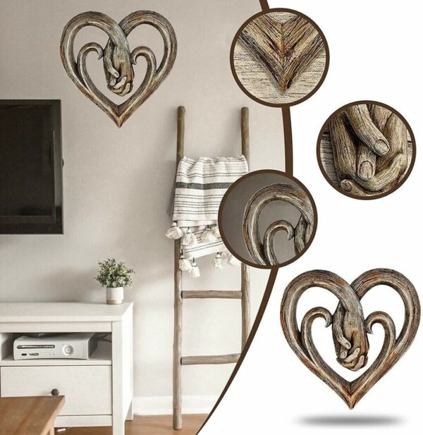Rustic Natural Design | WoodlandHeart Wall Décor