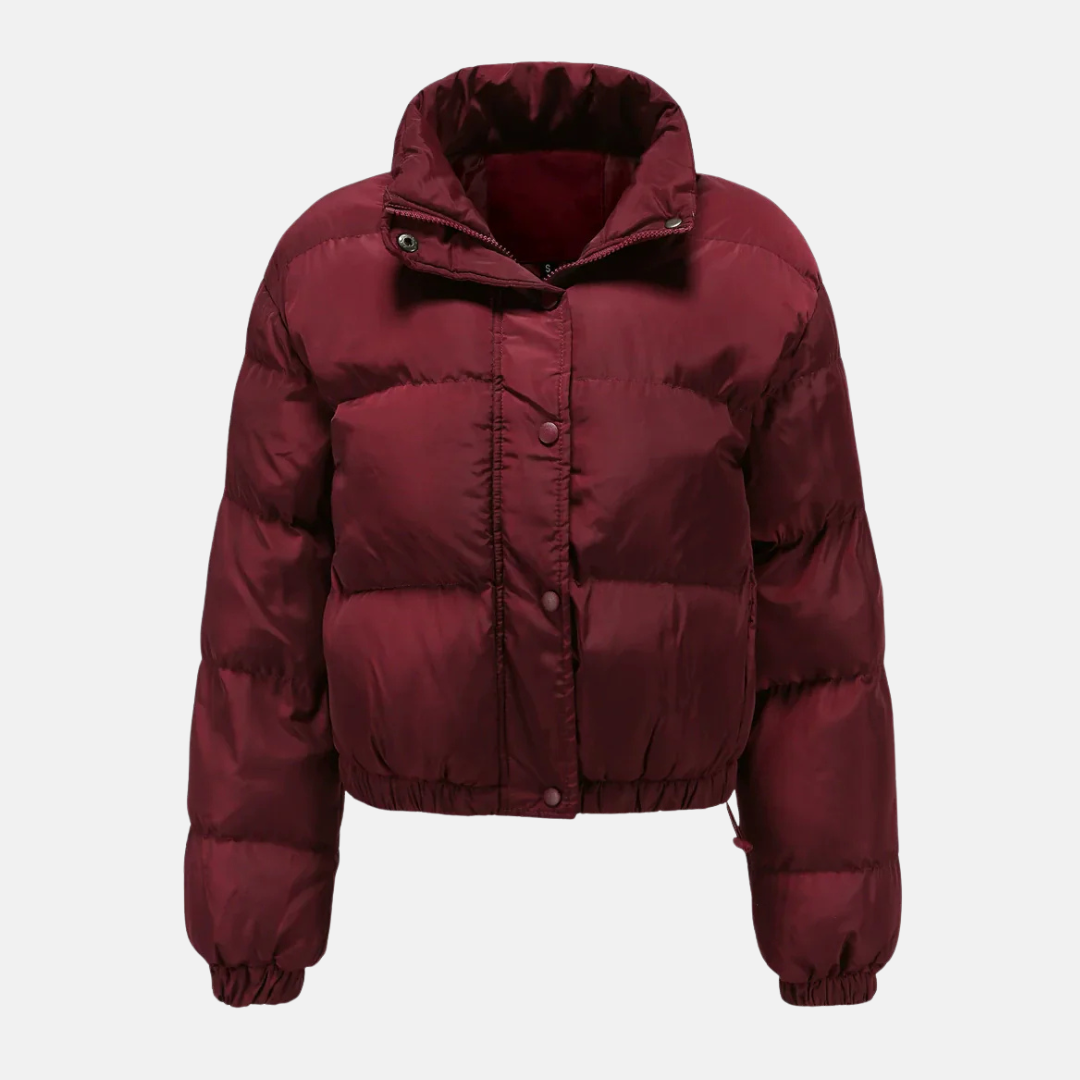 Milan | Women’s Quilted Puffer Jacket with Cropped Hem