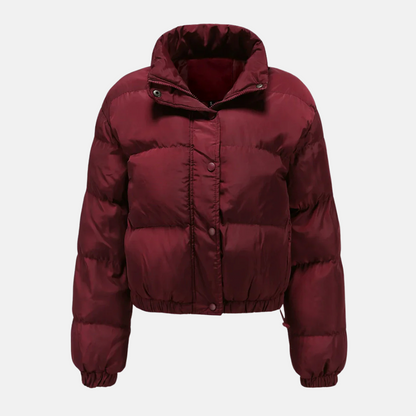 Milan | Women’s Quilted Puffer Jacket with Cropped Hem