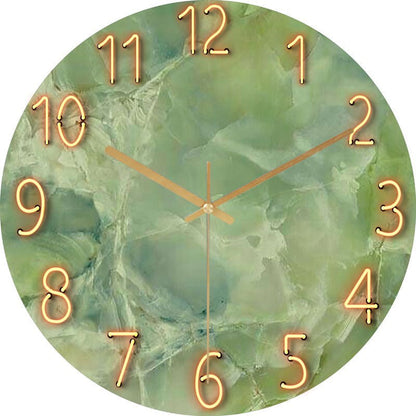 TimberLoom Wall Clock | Silent Quartz Modern Wood Design