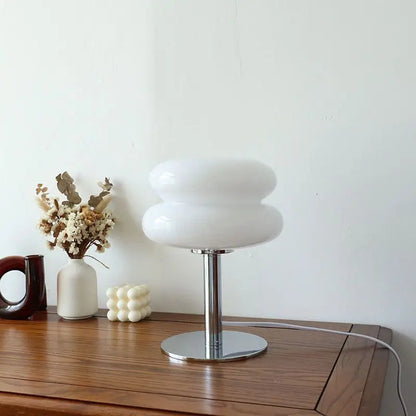 Luminova Forma | Sculpted Glow LED Art Deco Table Lamp