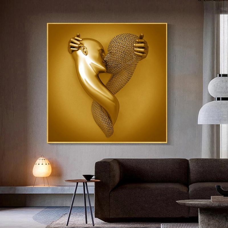 Modern Muse Studio | HeartGlow 3D Love Wall Art Canvas