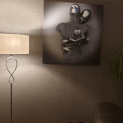 Modern Muse Studio | HeartGlow 3D Love Wall Art Canvas