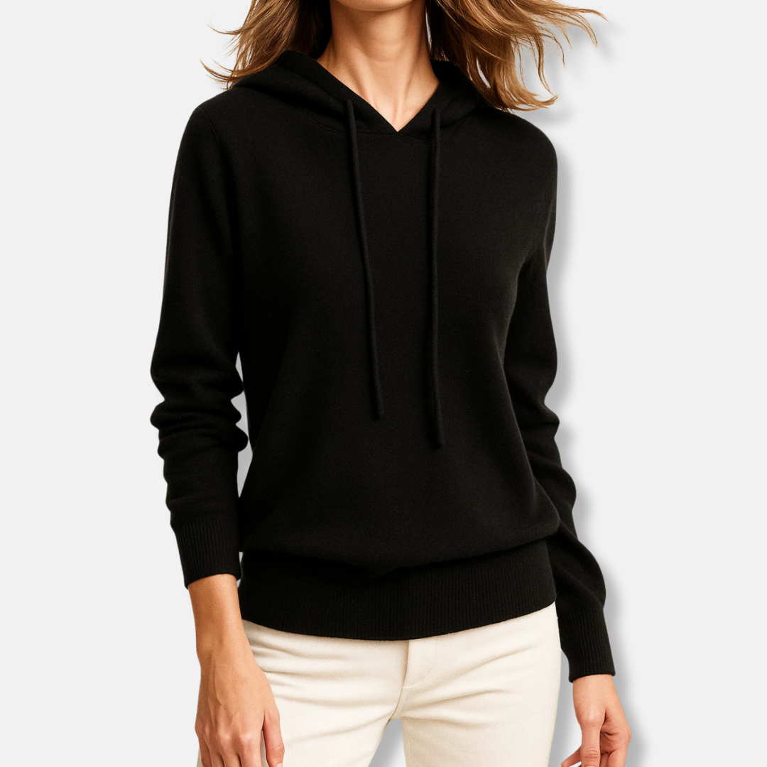 Nora | Women’s Relaxed Knit Hoodie with Raglan Sleeves