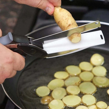 ChopBoard Knife | 2-in-1 Kitchen Knife with Integrated Cutting Board