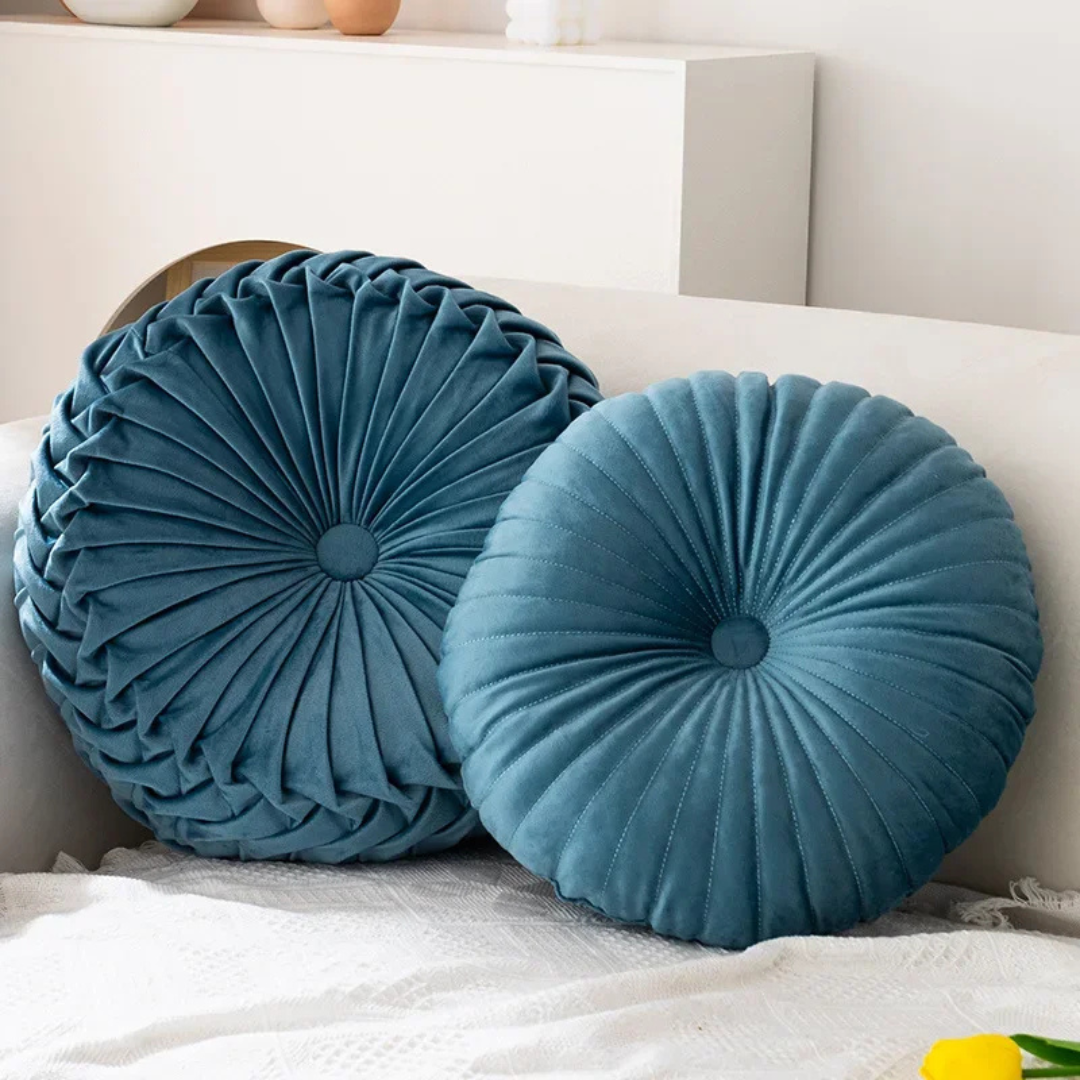 CozyCloud Accent | VelvetNest Plush Pillow with Secret Zip