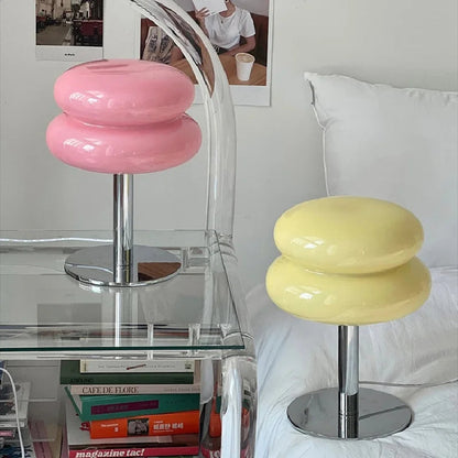 Luminova Forma | Sculpted Glow LED Art Deco Table Lamp
