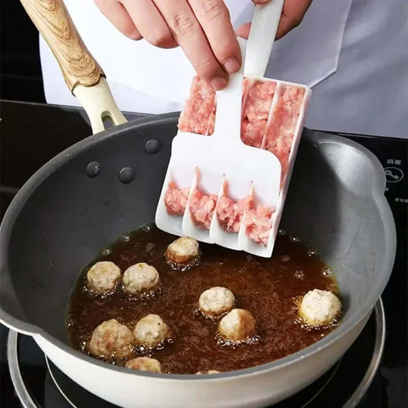 BallForm Kitchen Tool | Easy Portioning Dumpling & Meatball Former