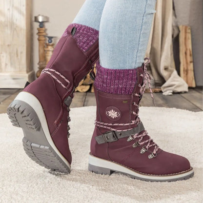 Erika | Women’s Winter Lace-Up Snow Boots