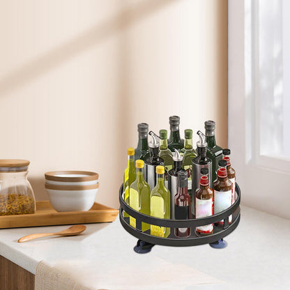 SpinStow Ingot Rack | 360° Rotating Organizer for Smart Cabinet Storage