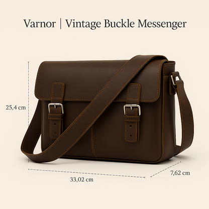 Varnor | Vintage Buckle Messenger