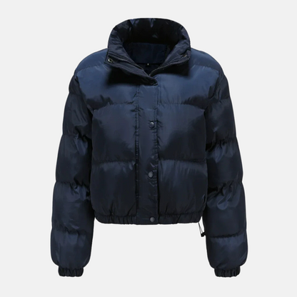 Milan | Women’s Quilted Puffer Jacket with Cropped Hem
