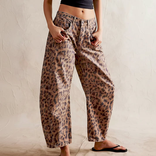 Abigail | Women’s Winter Wide-Leg Relaxed Fit Jeans