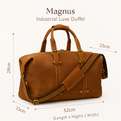 Magnus | Industrial Luxe Duffel