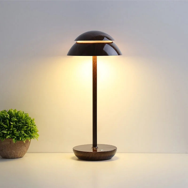 HyggeHalo | Luminous Prestige Cordless Scandinavian LED Table Lamp