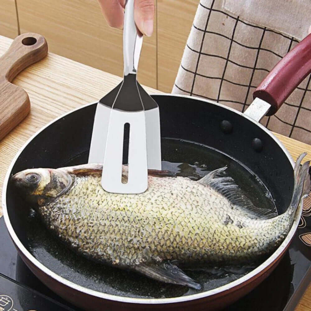 FlipMaster Turner | Durable Stainless Steel Grill & Fry Turner