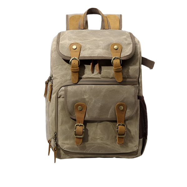 Variant image for Charleston | Eco-Friendly Canvas Camera Backpack with All-Weather Protection-2