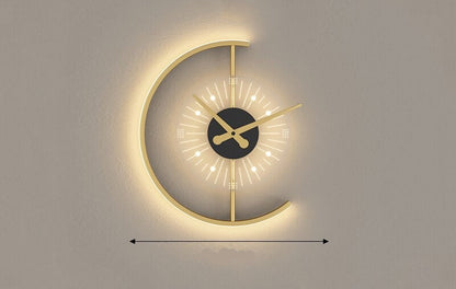LumaGlow Wall Clock | Silent Quartz with Ambient Backlight
