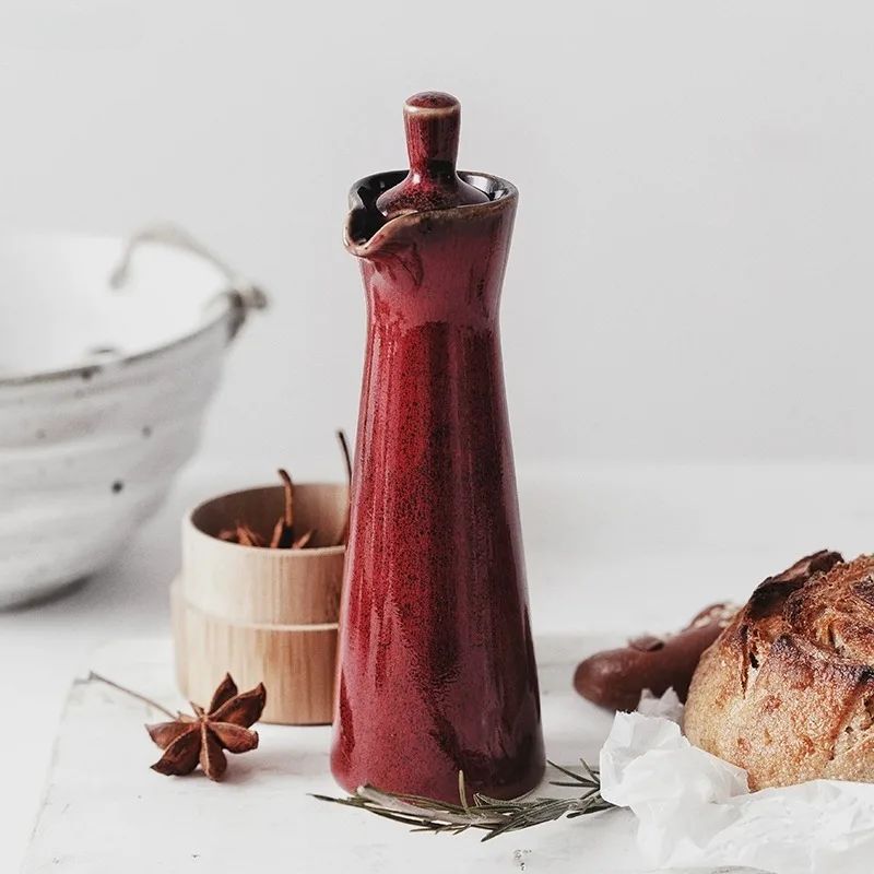 120ml Oil and Spice Bottle | Nordic Ceramic Kitchen Organizer