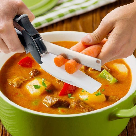 ChopBoard Knife | 2-in-1 Kitchen Knife with Integrated Cutting Board