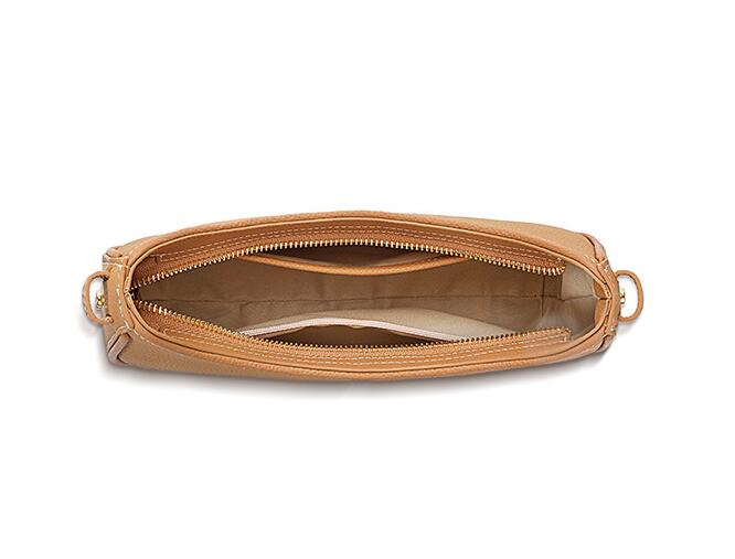 Bohemian | Women's Leather Tote Bag with Crossbody Strap-4