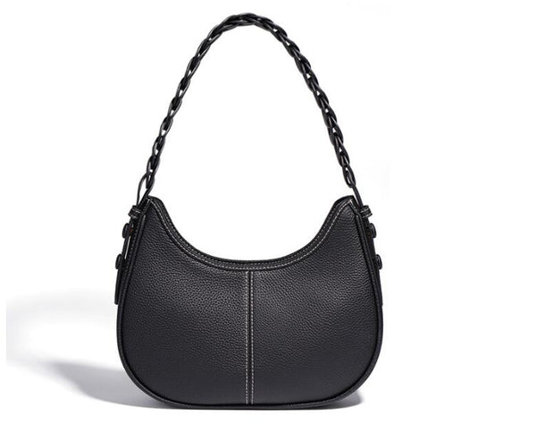 Bohemian | Women's Leather Tote Bag with Crossbody Strap-1