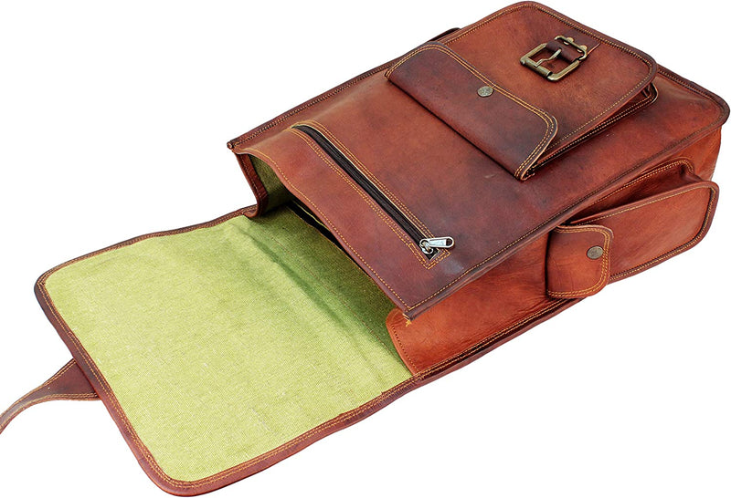 Retro | Top Grain Leather Travel Backpack-6