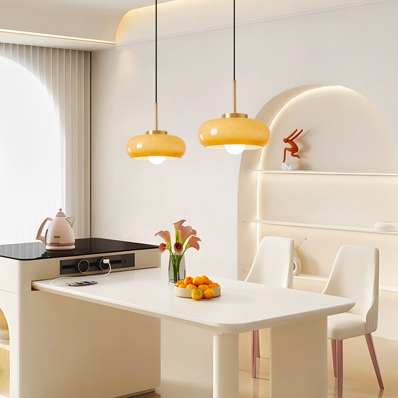 Glacé Crust | Modern Artisan Bread-Shaped Pendant