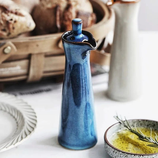 120ml Oil and Spice Bottle | Nordic Ceramic Kitchen Organizer
