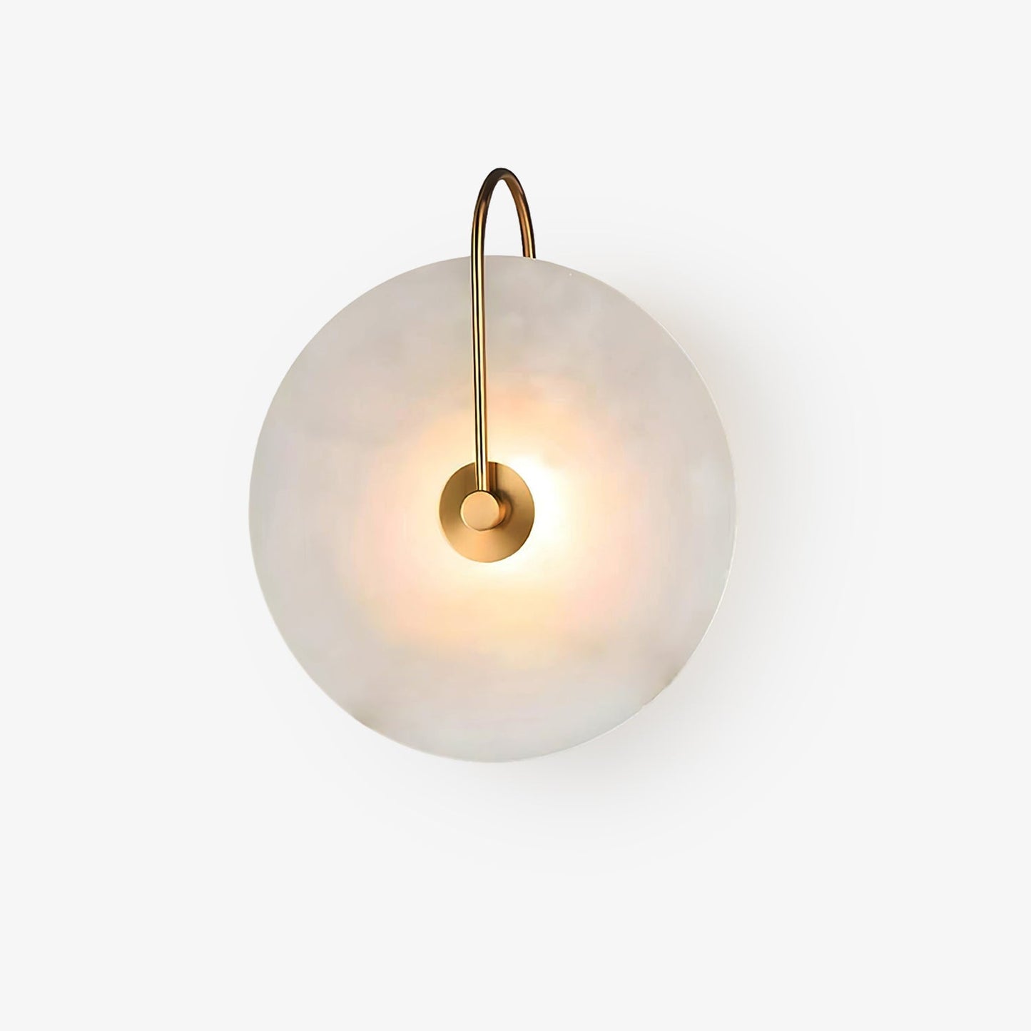Minimalist LED Lighting | PolarStone Alabaster LED Wall Lamp