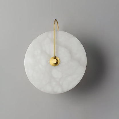 Minimalist LED Lighting | PolarStone Alabaster LED Wall Lamp