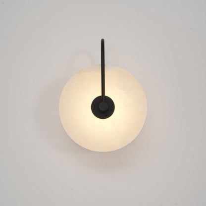 Minimalist LED Lighting | PolarStone Alabaster LED Wall Lamp