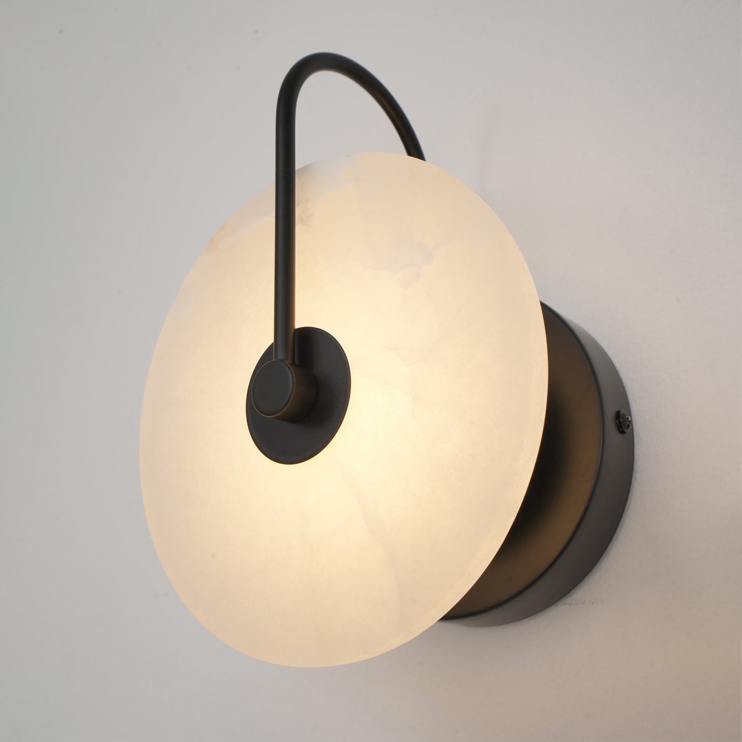 Minimalist LED Lighting | PolarStone Alabaster LED Wall Lamp