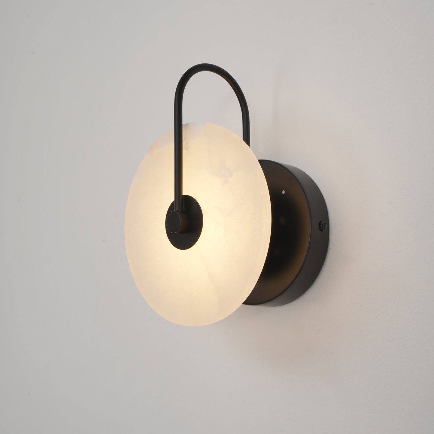 Minimalist LED Lighting | PolarStone Alabaster LED Wall Lamp