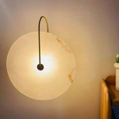 Minimalist LED Lighting | PolarStone Alabaster LED Wall Lamp
