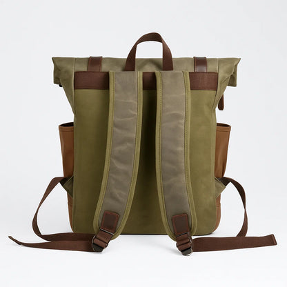 Alder | Rugged Backpack with Vegan Leather Details