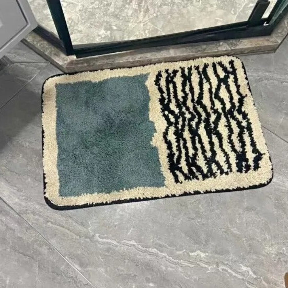 Soft Abstract Bath Mat | Luxury Non-Slip Finish